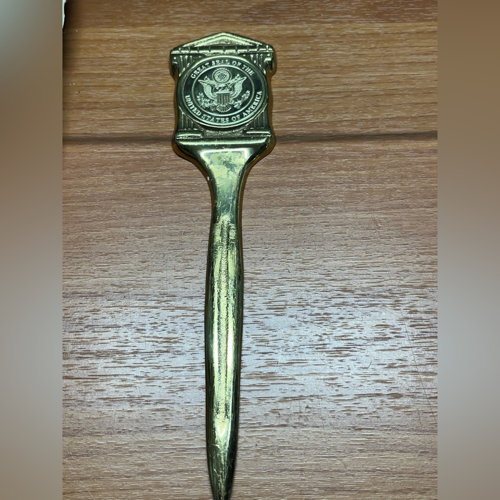 Virginia Metal Crafters Letter Opener Vintage